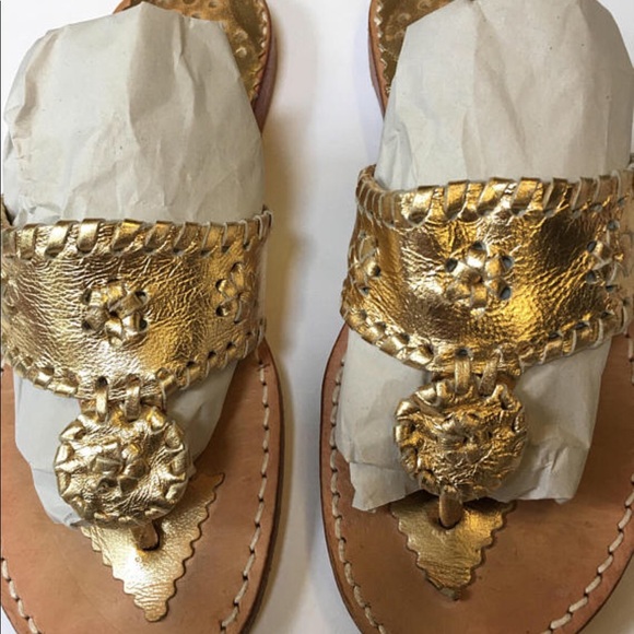 Stephen Bonanno Gold 👑✨sandals Girls size 3 - Picture 5 of 6